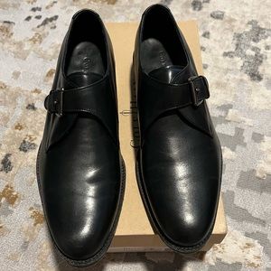 Black Cole Haan Air Madison Monk dress shoes